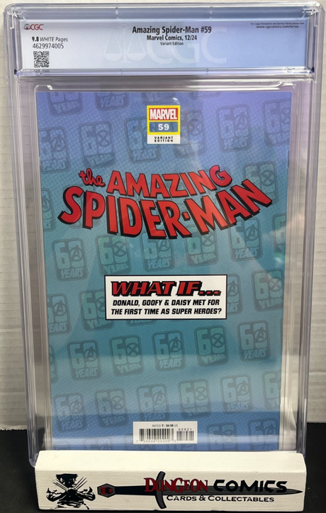 Amazing Spider-Man # 59 CGC 9.8 Perissinotto DISNEY What If Variant [GC29][CR]