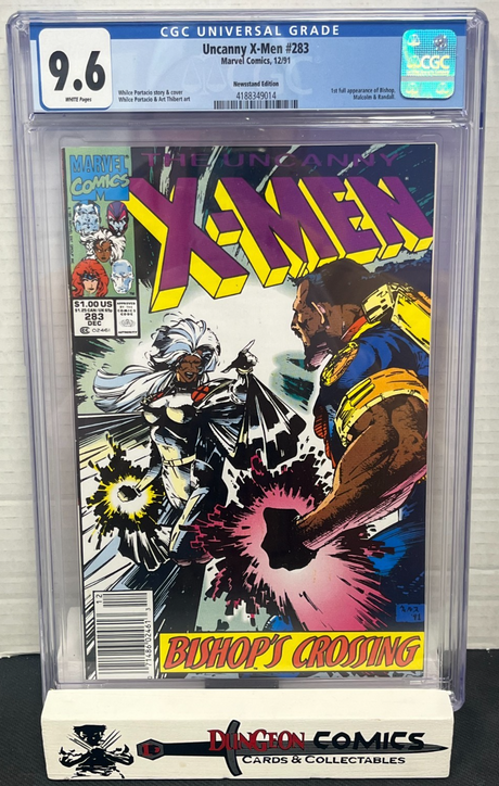 Uncanny X-Men # 283 Newsstand Cover CGC 9.6 Marvel 1991 [GC30]
