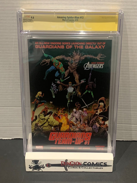 Amazing Spider-Man Vol 3 # 13 Web Warriors CGC 9.8 2015 SS Camuncoli [GC39]