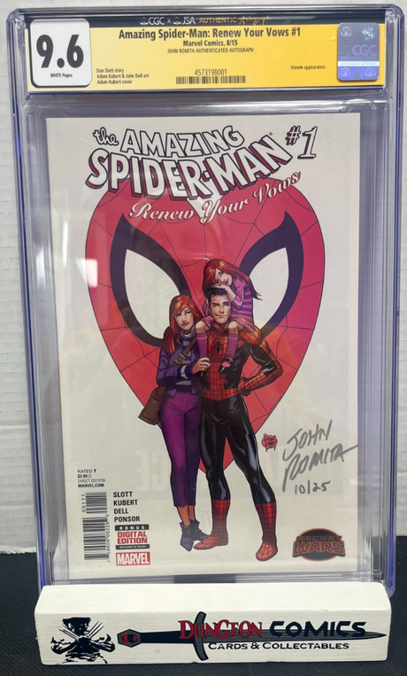 Amazing Spider-Man: Renew Your Vows # 1 Cover A 2015 CGC JSA Romita 9.6 [GC30]