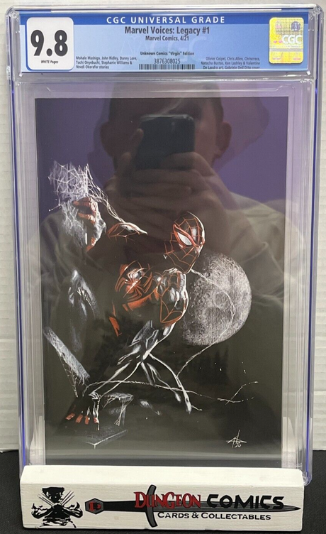 Marvel Voices: Legacy # 1 Unknown Comics Virgin Variant CGC 9.8 2021 [EM1]