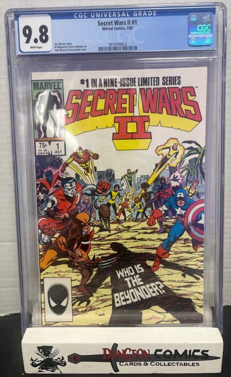 Secret Wars II # 1 Cover A CGC 9.8 Marvel 1985 [CR]