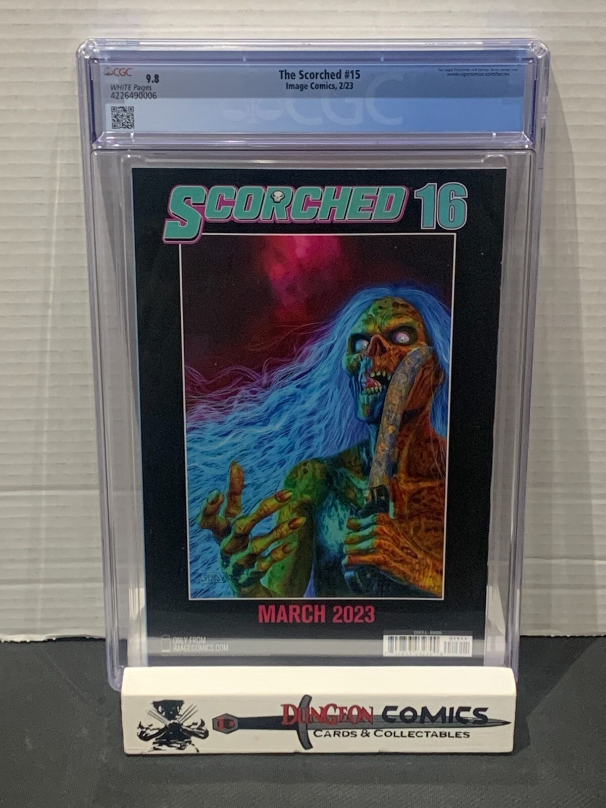 Scorched # 15 Simone Bianchi Cover CGC 9.8 Spawn Image 2023 [GC28]