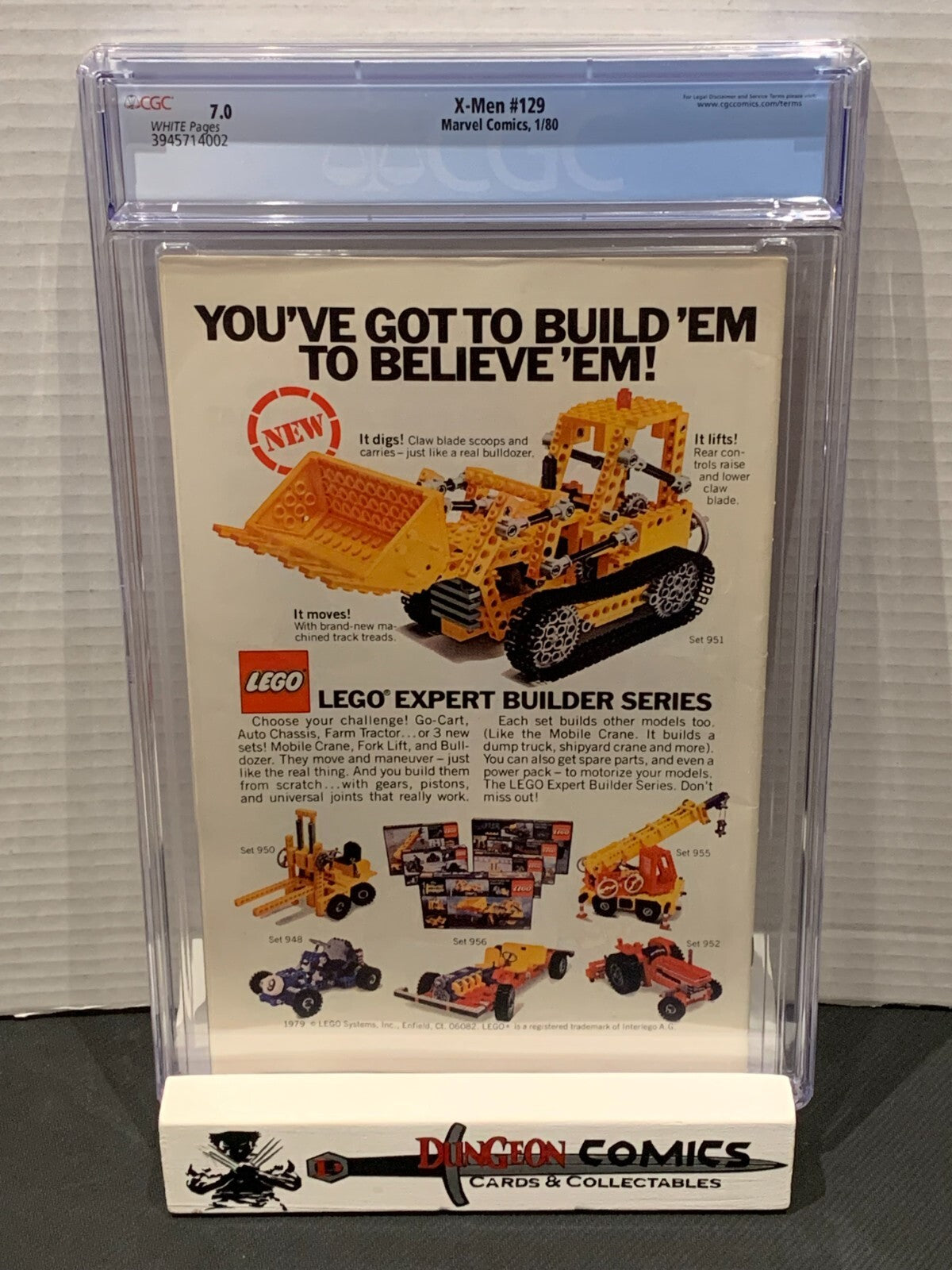 The Uncanny X-Men # 129 CGC 7.0 1980 1st App of Kitty Pryde & Emma Frost [GC20]