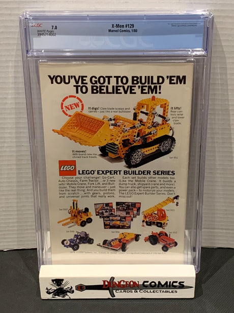 The Uncanny X-Men # 129 CGC 7.0 1980 1st App of Kitty Pryde & Emma Frost [GC20]