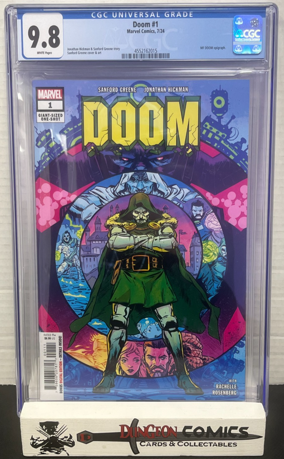 Doom # 1 Cover A Marvel 2024 CGC 9.8 [GC23]