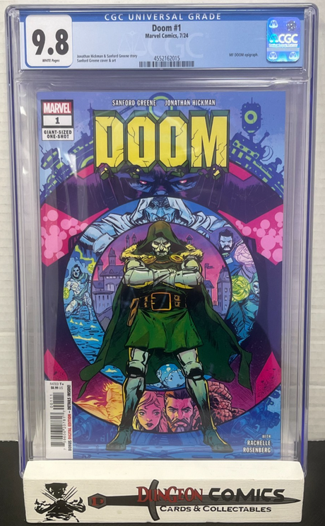 Doom # 1 Cover A Marvel 2024 CGC 9.8 [GC23]
