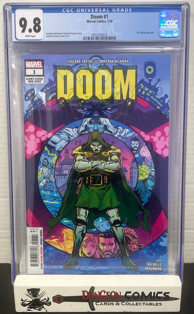 Doom # 1 Cover A Marvel 2024 CGC 9.8 [GC23]