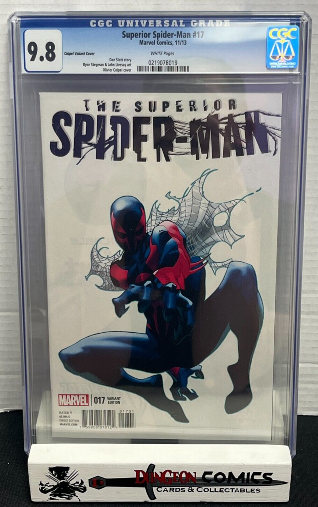 Superior Spider-Man # 17 Olivier Coipel Variant Cover CGC 9.8 2013 [GC14]