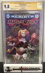 Harley Quinn # 1 CGC 9.8 Zapp Comics Edition DC 2016 SS Triple Signed [GC29]