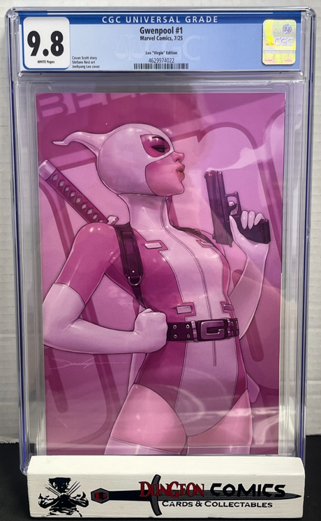 Gwenpool # 1 Jeehyung Lee Virgin 1:100 Cover CGC 9.8 Marvel [CR]