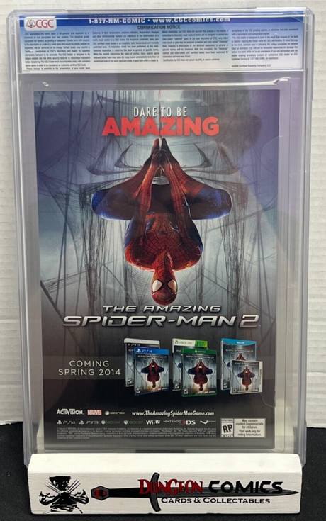 Amazing Spider-Man Vol 3 # 1 Marcos Martin Cover CGC 9.8 2014 [CR]