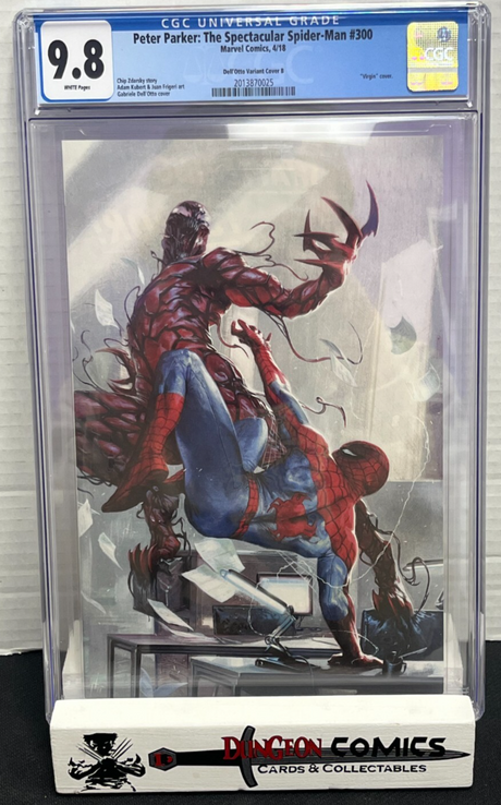 Peter Parker: The Spectacular Spider-Man # 300 Dell Otto Variant B CGC 9.8 [EM3]