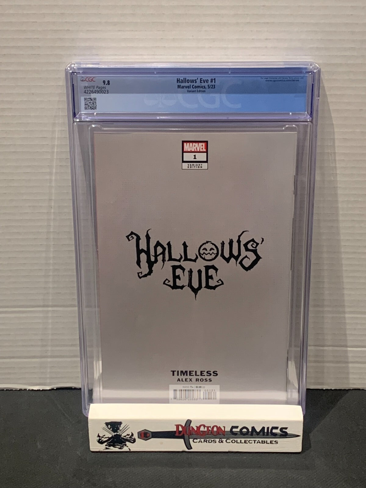 Hallows Eve # 1 CGC 9.8 Alex Ross Timeless Villains Variant Cover [GC28]