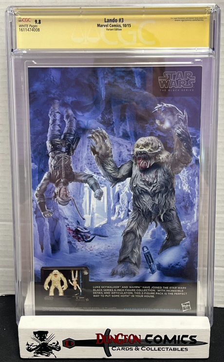 Star Wars Lando # 3 Mike Mayhew Variant Cover CGC 9.8 2015 SS Mayhew [GC19]