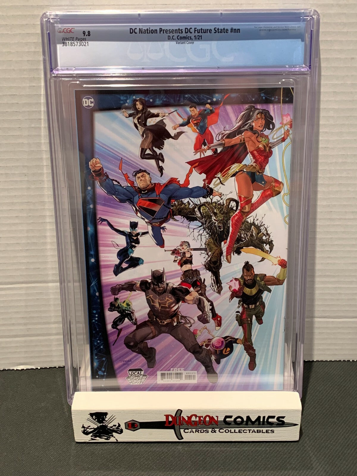 DC Nation Presents DC Future State CGC 9.8 LCSD Exclusive One Per Store [GC5]