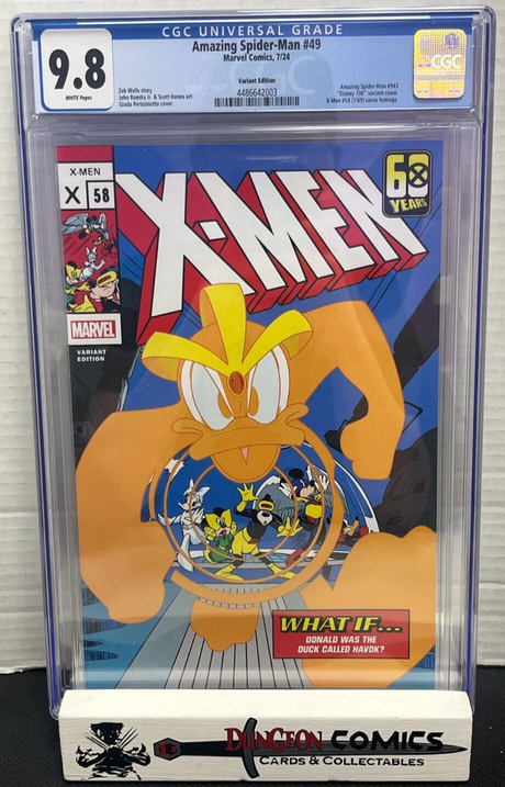 Amazing Spider-Man # 49 CGC 9.8 Perissinotto DISNEY What If Variant [GC36]
