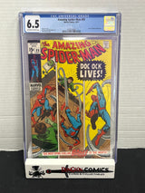 Amazing Spider-Man # 89 CGC 6.5 - Doctor Octopus App Marvel 1970 [EM2]