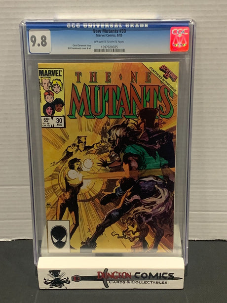 The New Mutants # 30 Cover A CGC 9.8 1985 Secret Wars II Tie In [GC37]