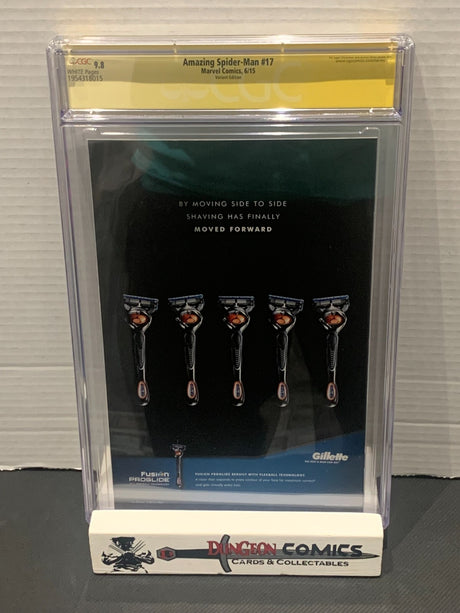 Amazing Spider-Man Vol 3 # 17 One Minute Later CGC 9.8 SS Humberto Ramos [GC39]