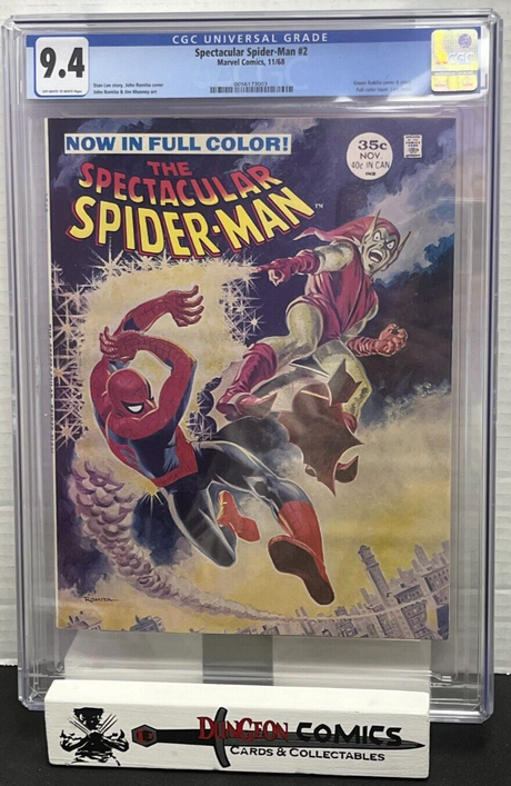 The Spectacular Spider-Man # 2 CGC 9.4 Marvel 1968 [EM1]