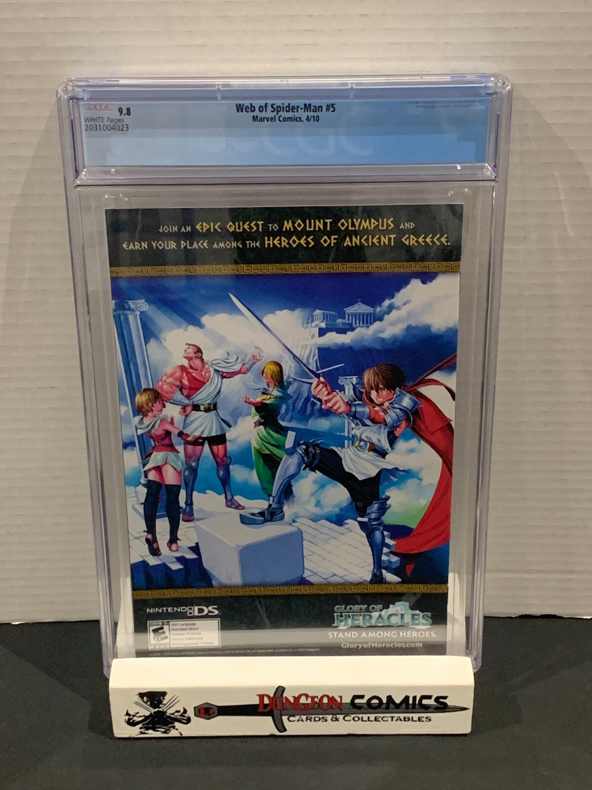 Web Of Spider-Man # 5 CGC 9.8 2010 Vulture Spider-Girl [GC35]