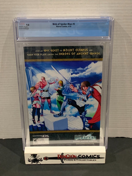 Web Of Spider-Man # 5 CGC 9.8 2010 Vulture Spider-Girl [GC35]