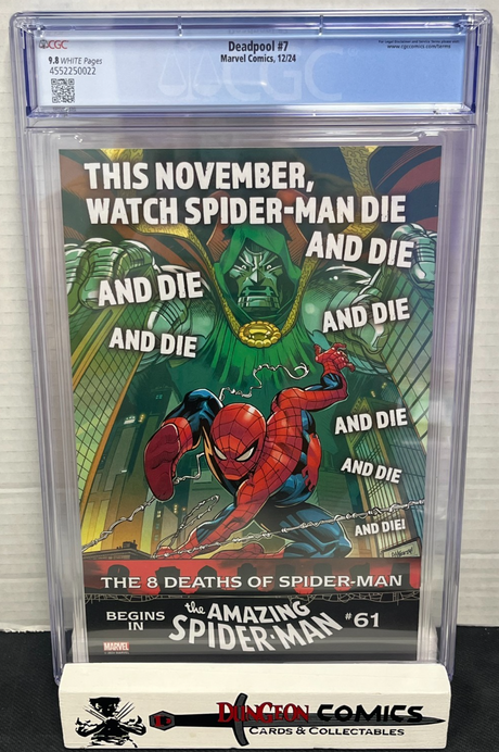 Deadpool # 7 Cover A Marvel 2024 CGC 9.8 [GC30]