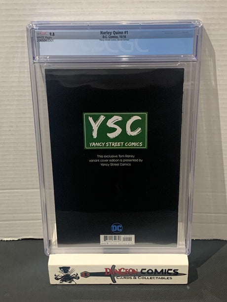 Harley Quinn # 1 CGC 9.8 Yancy Street Comics Sketch Edition DC 2016 [GC41]