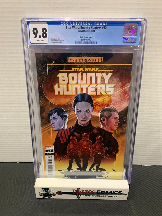Star Wars: Bounty Hunters # 32 Stott Inferno Variant CGC 9.8 Marvel 2023 [GC41]