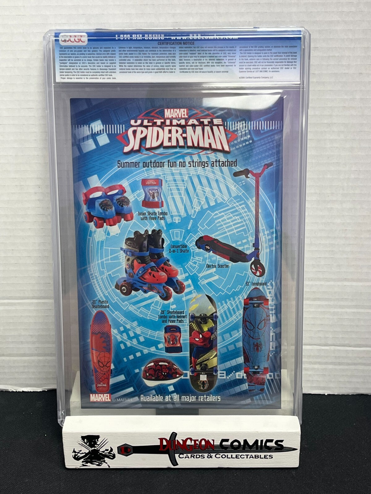 Superior Spider-Man # 13 SDCC Sketch Exclusive Variant Cover CGC 9.8 2013 [GC34]