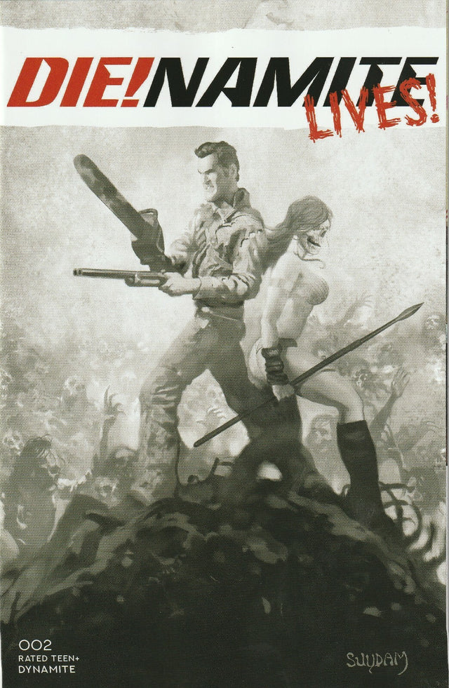Die!namite Lives # 2 Suydam 1:7 Cover NM Dynamite [A4]