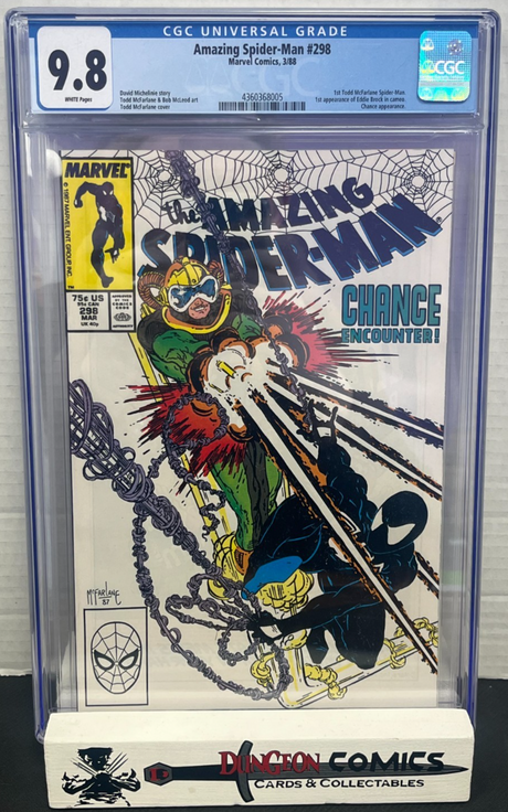 Amazing Spider-Man # 298 CGC 9.8 Marvel 1988 1st App of Eddie Brock [LM]