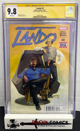 Star Wars Lando # 2 Cover A CGC 9.8 2015 SS Charles Soule [GC17]