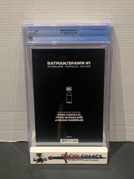 Batman/Spawn # 1 CGC 9.8 Cover K - Team Capullo McFarlane Variant  [GC30]