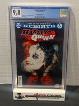 Harley Quinn # 1 CGC 9.8 Sienkiewicz Variant DC 2016 [GC41]