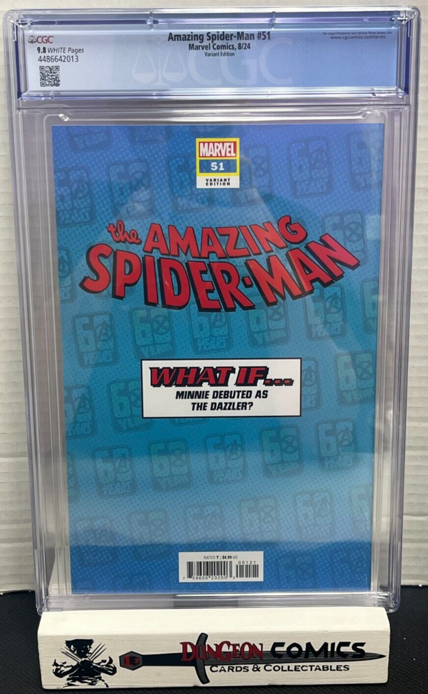 Amazing Spider-Man # 51 CGC 9.8 Bigarella DISNEY What If Variant [GC38]