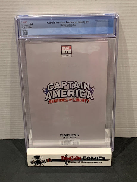 Captain America: Sentinel of Liberty # 11 CGC 9.8 Alex Ross Variant Cover [GC34]