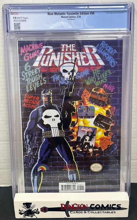 New Mutants # 98 Foil Facsimile Edition Cover Marvel 2024 CGC 9.8 [GC30][CR]