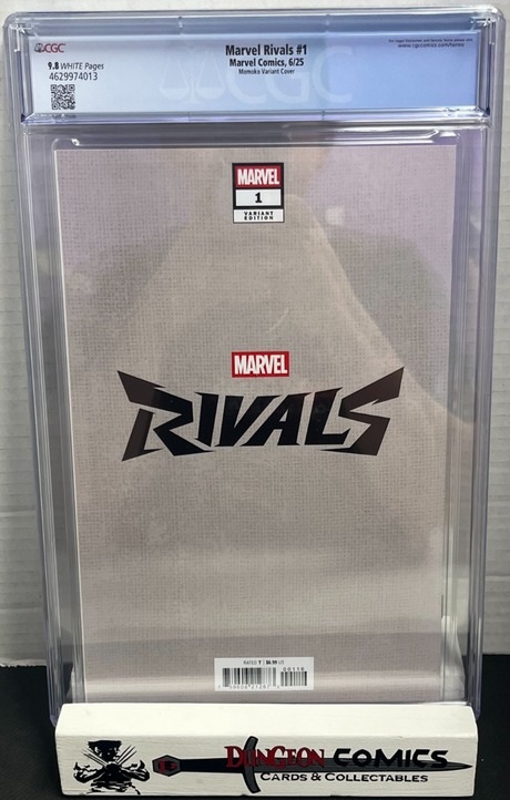 Marvel Rivals # 1 Peach Momoko Virgin 1:100 Cover CGC 9.8 Marvel [CR]
