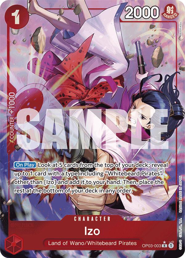 Izo (OP03-003) (Alternate Art) Premium Booster -The Best-