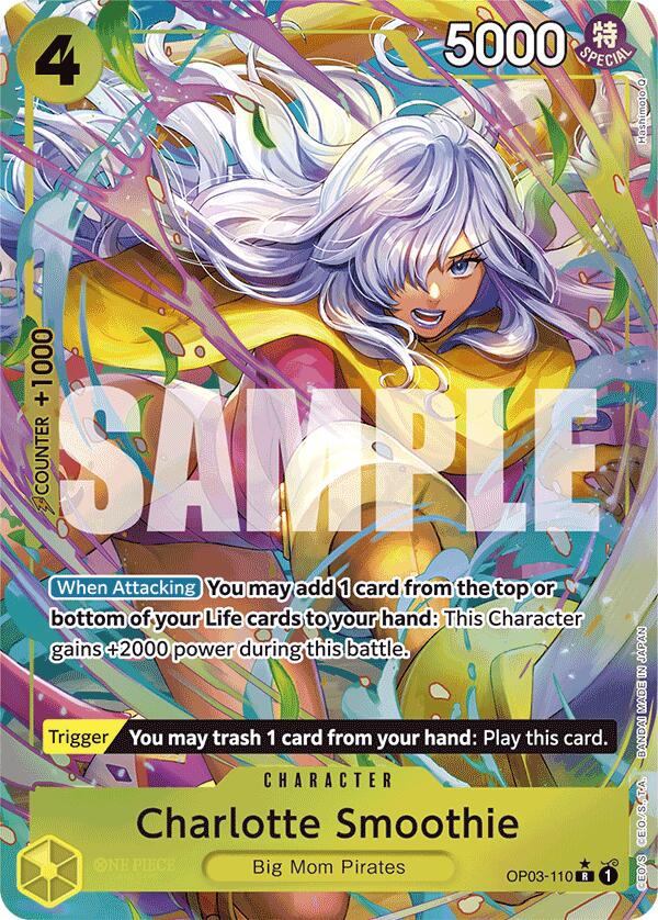 Charlotte Smoothie (Alternate Art) (NIJIMAARC) [Extra Booster: Memorial Collection]OP03-110