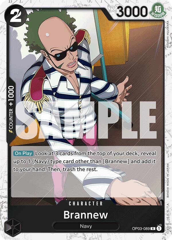 Brannew (Alternate Art) (Akihiro MIYANO) [Extra Booster: Memorial Collection] OP03-089