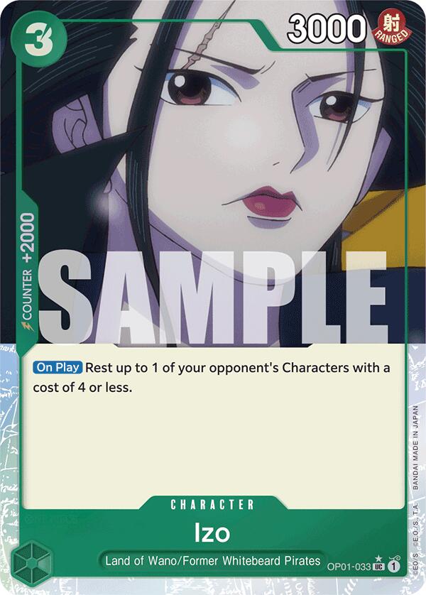 Izo (Extended Art) [Premium Booster] OP01-033