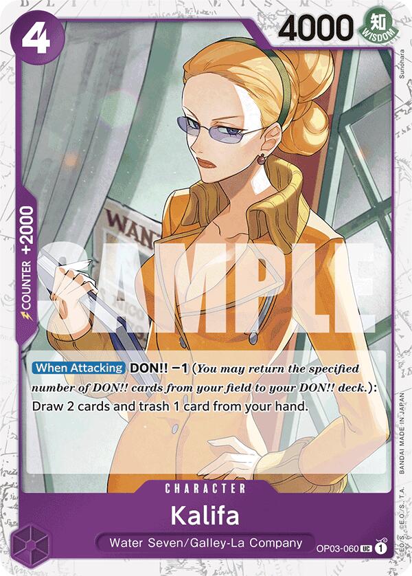 Kalifa [Premium Booster]OP03-060