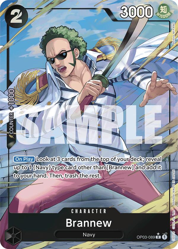 Brannew (Alternate Art) [Premium Booster]OP03-089