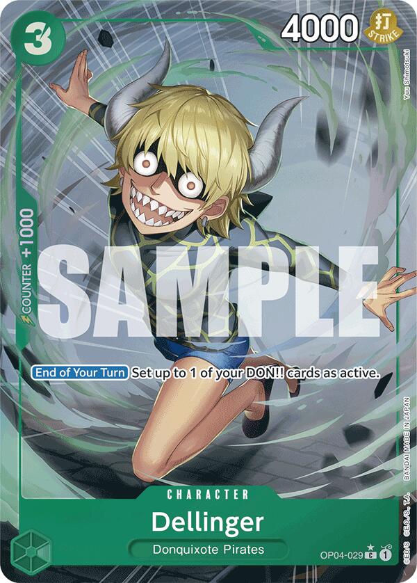 Dellinger (Full Art) [Premium Booster] OP04-029