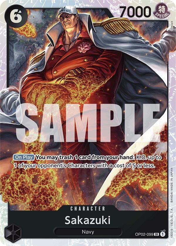 Sakazuki (Reprint) [Premium Booster -The Best-]OP02-099
