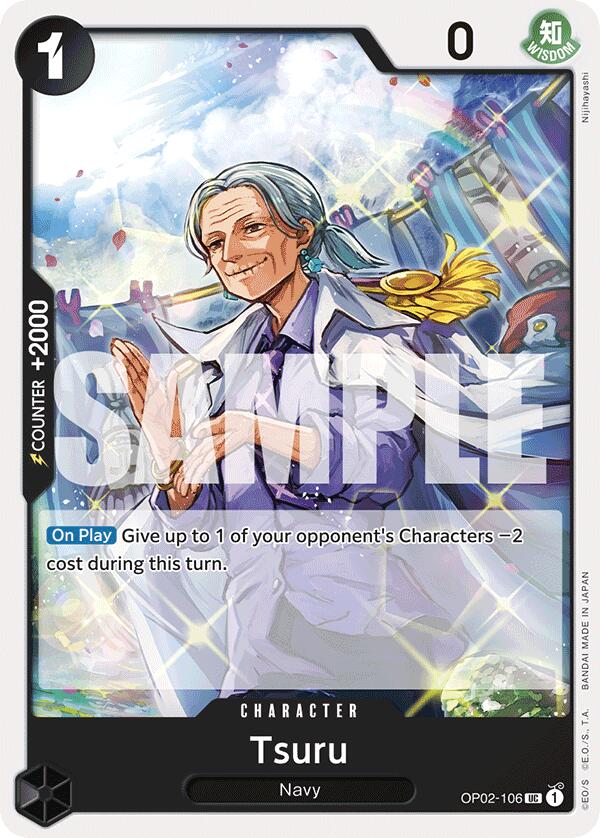Tsuru (Reprint) [Premium Booster -The Best-]OP02-106