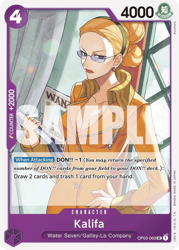 Kalifa (Reprint) [Premium Booster -The Best-]OP03-060